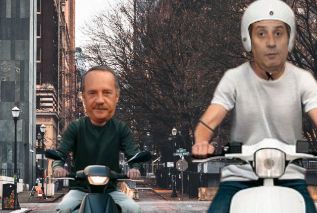 Clemente Mimun e Marco Chiocci Clemente Mimun e Marco Chiocci