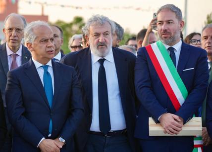 Mola di Bari, il ministro Piantedosi inaugura 'La Città dei Ragazzi'