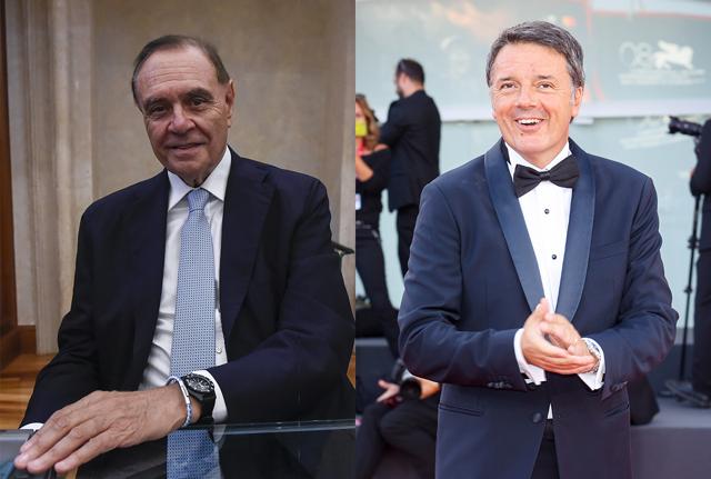 Clemente Mastella e Matteo Renzi Clemente Mastella e Matteo Renzi