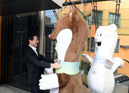 Deloitte accoglie le Mascotte di Milano Cortina 2026