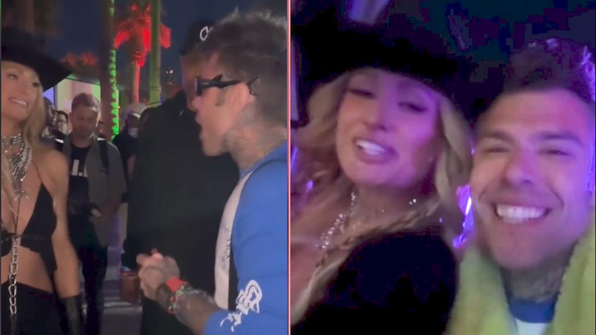 Fedez e Paris Hilton