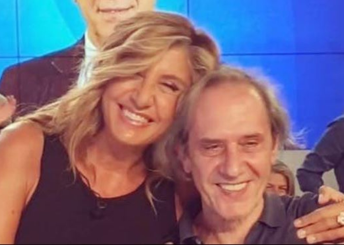 La conduttrice di Pomeriggio Cinque Myrta Merlino e il regista Ermanno Corbella