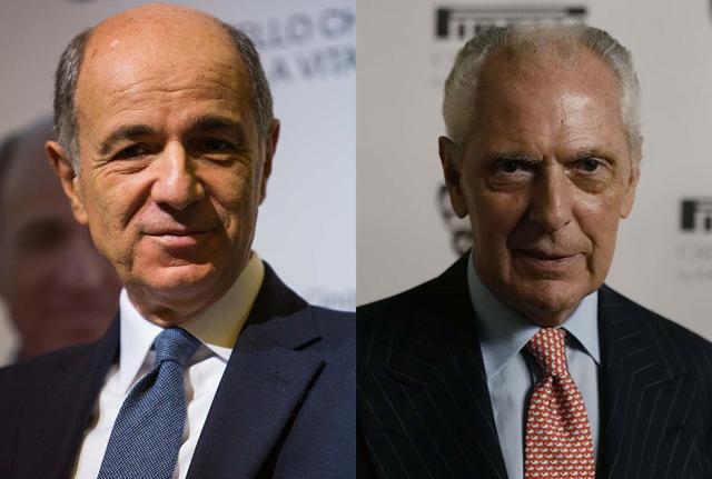 Corrado Passera e Marco Tronchetti Provera Corrado Passera e Marco Tronchetti Provera