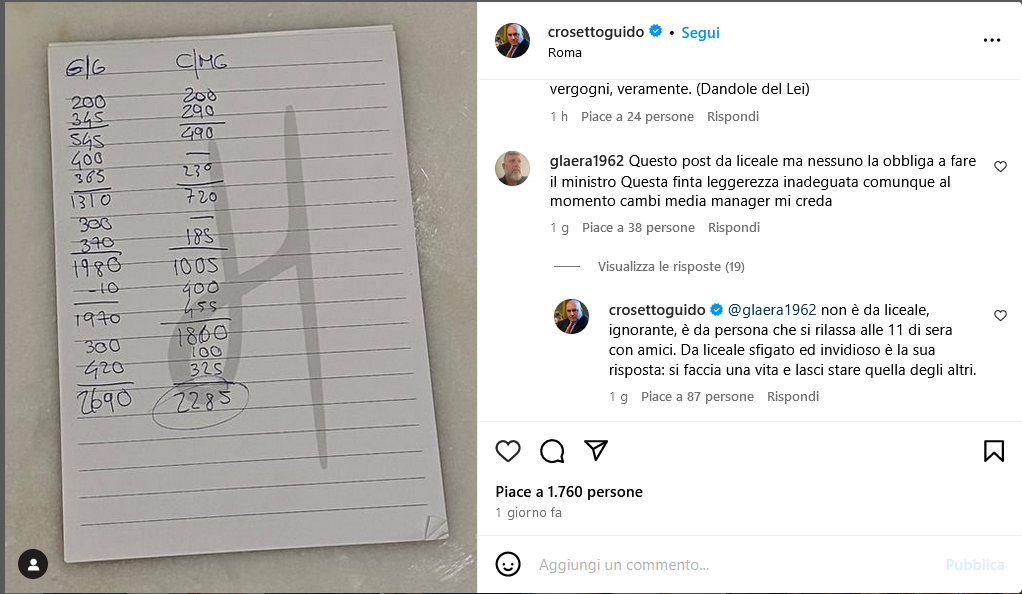 crosetto burraco