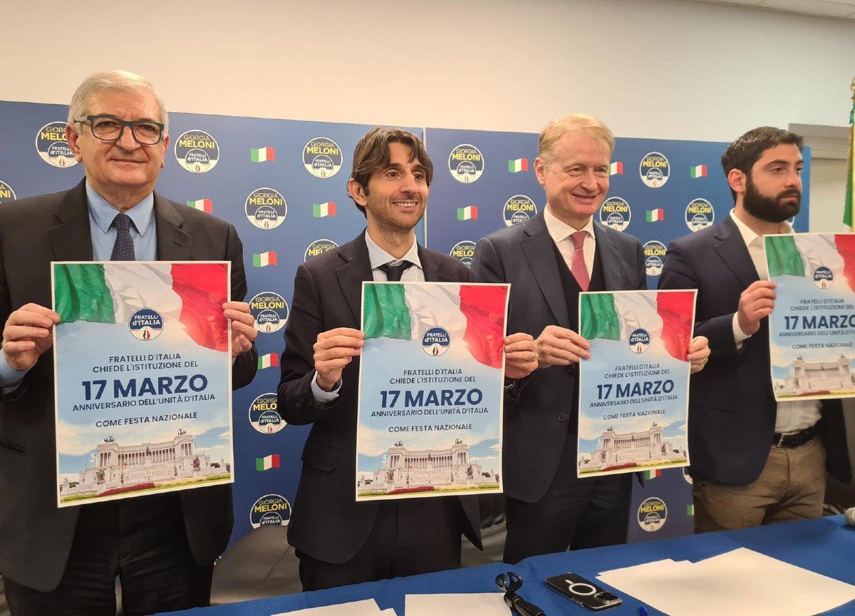 Da sinistra a destra Foti, Donzelli, Malan e Roscani