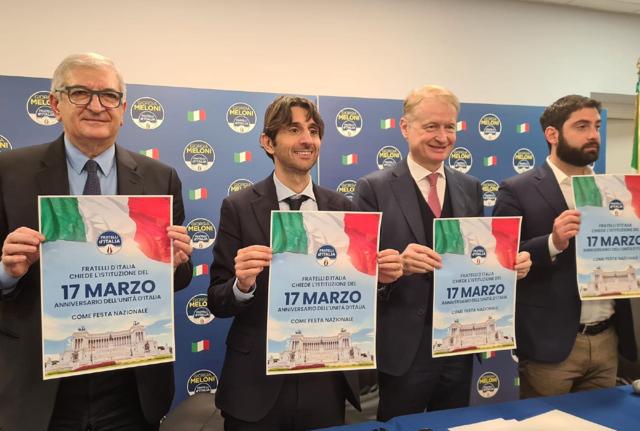 Da sinistra a destra Foti, Donzelli, Malan e Roscani Da sinistra a destra Foti, Donzelli, Malan e Roscani