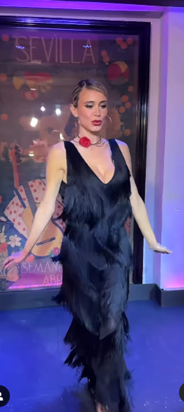Diletta Leotta, flamenco sensuale (Instagram dilettaleotta) Diletta Leotta, flamenco sensuale (Instagram dilettaleotta)