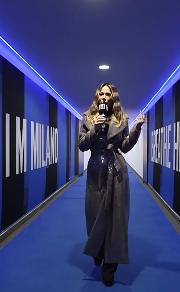 Diletta Leotta a San Siro per Inter-Juventus (Instagram dilettaleotta) Diletta Leotta a San Siro per Inter-Juventus (Instagram dilettaleotta)
