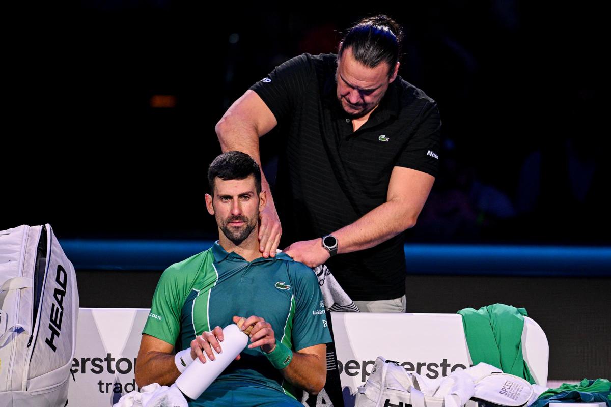 Novak Djokovic (foto Lapresse) Novak Djokovic (foto Lapresse)