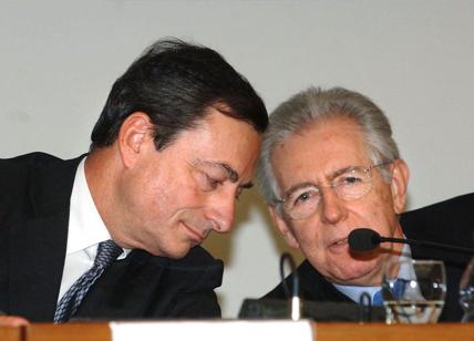 Mario Monti, esplode la rivalità con Draghi