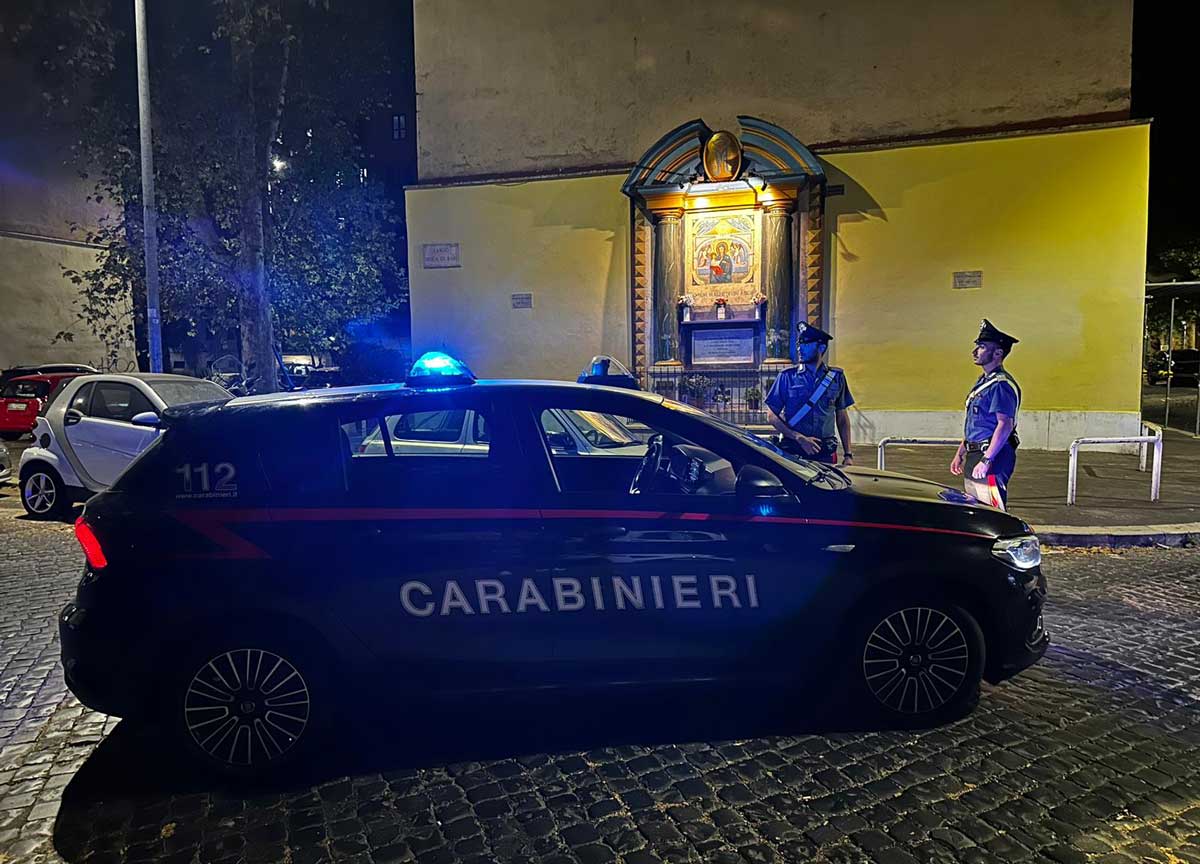 Blitz dei Carabinieri al Quarticciolo