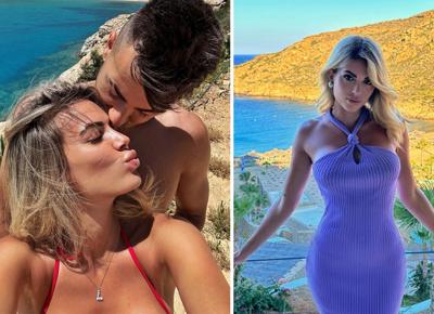 el shaarawy ludovica pagani vacanze grecia roma rinnovo