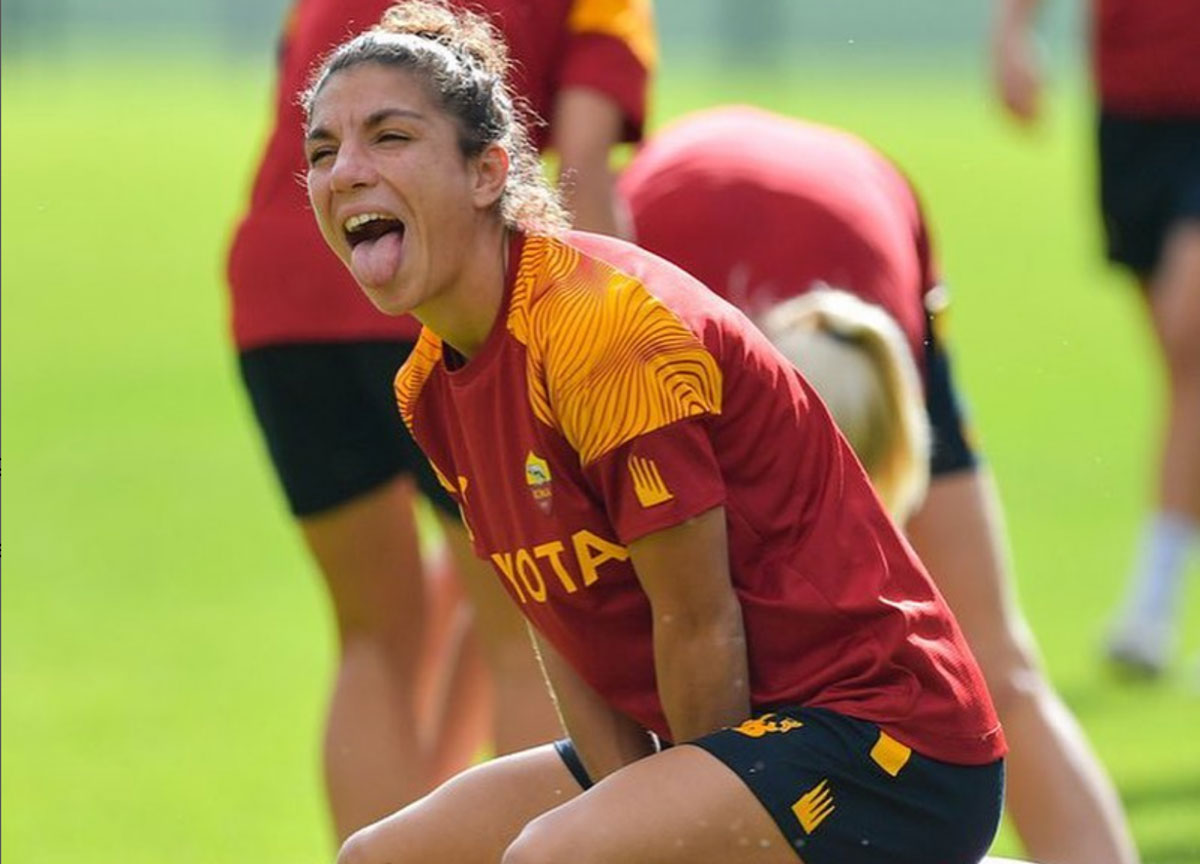 lisa Bartoli, capitano As Roma Calcio femminile lisa Bartoli, capitano As Roma Calcio femminile