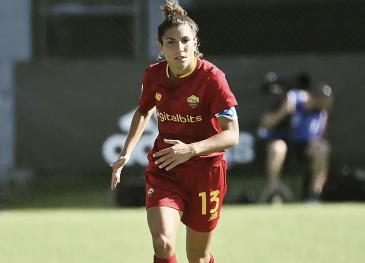 lisa Bartoli, capitano As Roma Calcio femminile lisa Bartoli, capitano As Roma Calcio femminile