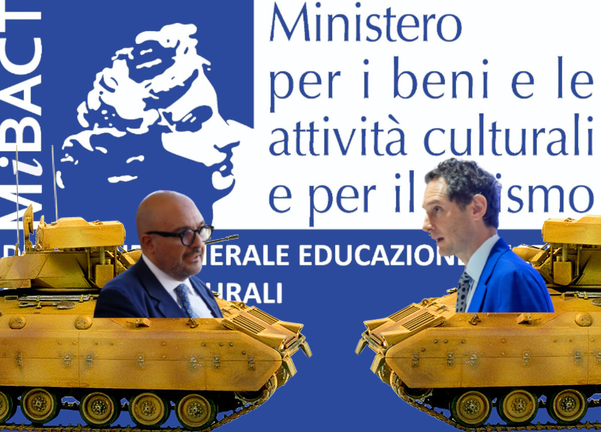 Jhon Elkann vs Gennaro Sangiuliano Jhon Elkann vs Gennaro Sangiuliano