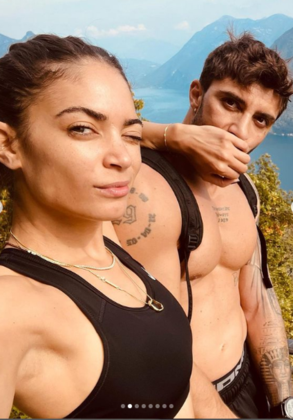 Elodie e Iannone (Instagram andreaiannone) Elodie e Iannone (Instagram andreaiannone)