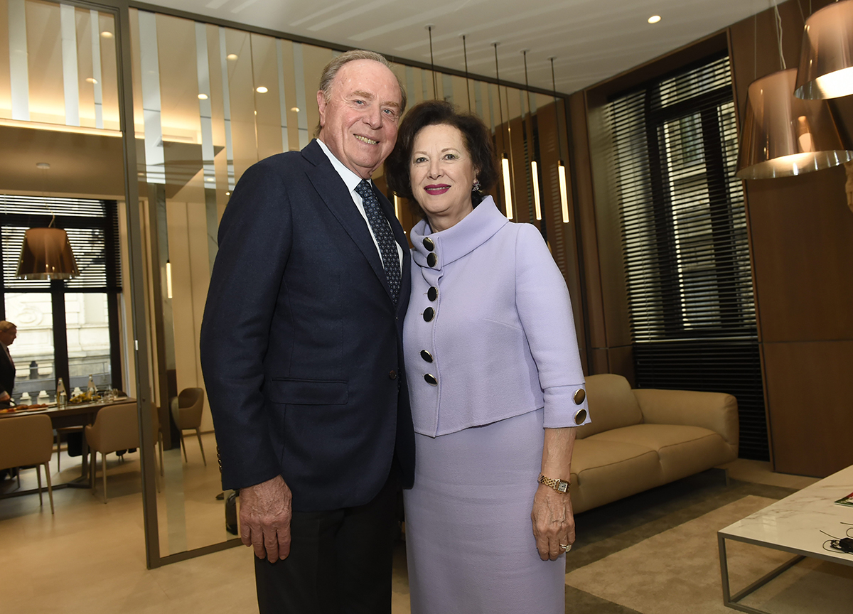 Ennio Doris e Lina Tombolato