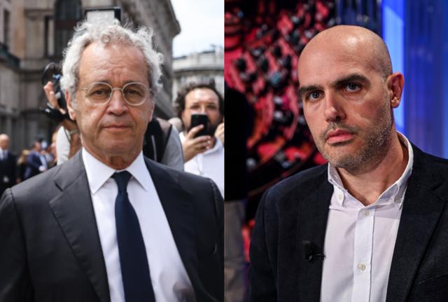 Enrico Mentana Dario Fabbri Enrico Mentana Dario Fabbri
