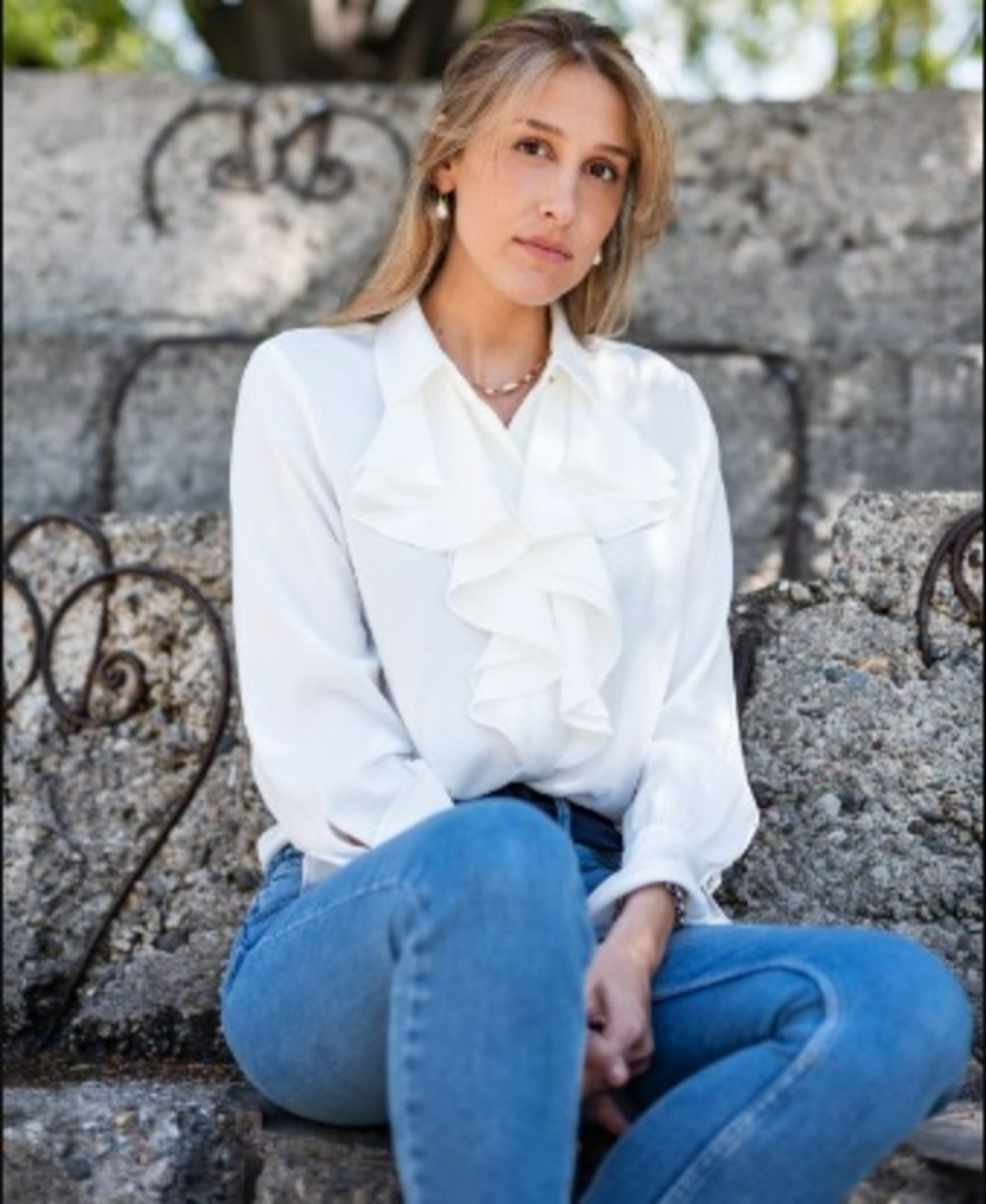 La scrittrice Erin Doom La scrittrice Erin Doom