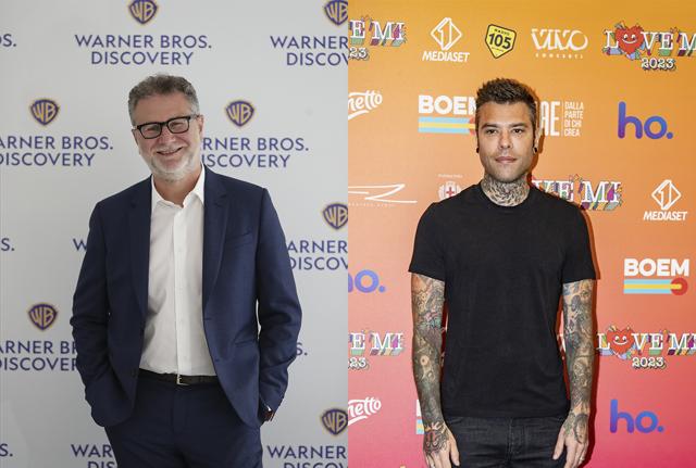Fabio Fazio e Fedez Fabio Fazio e Fedez