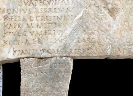 Gli scavi di Ostia restituiscono i Fasti: le cronache al tempo di Adriano