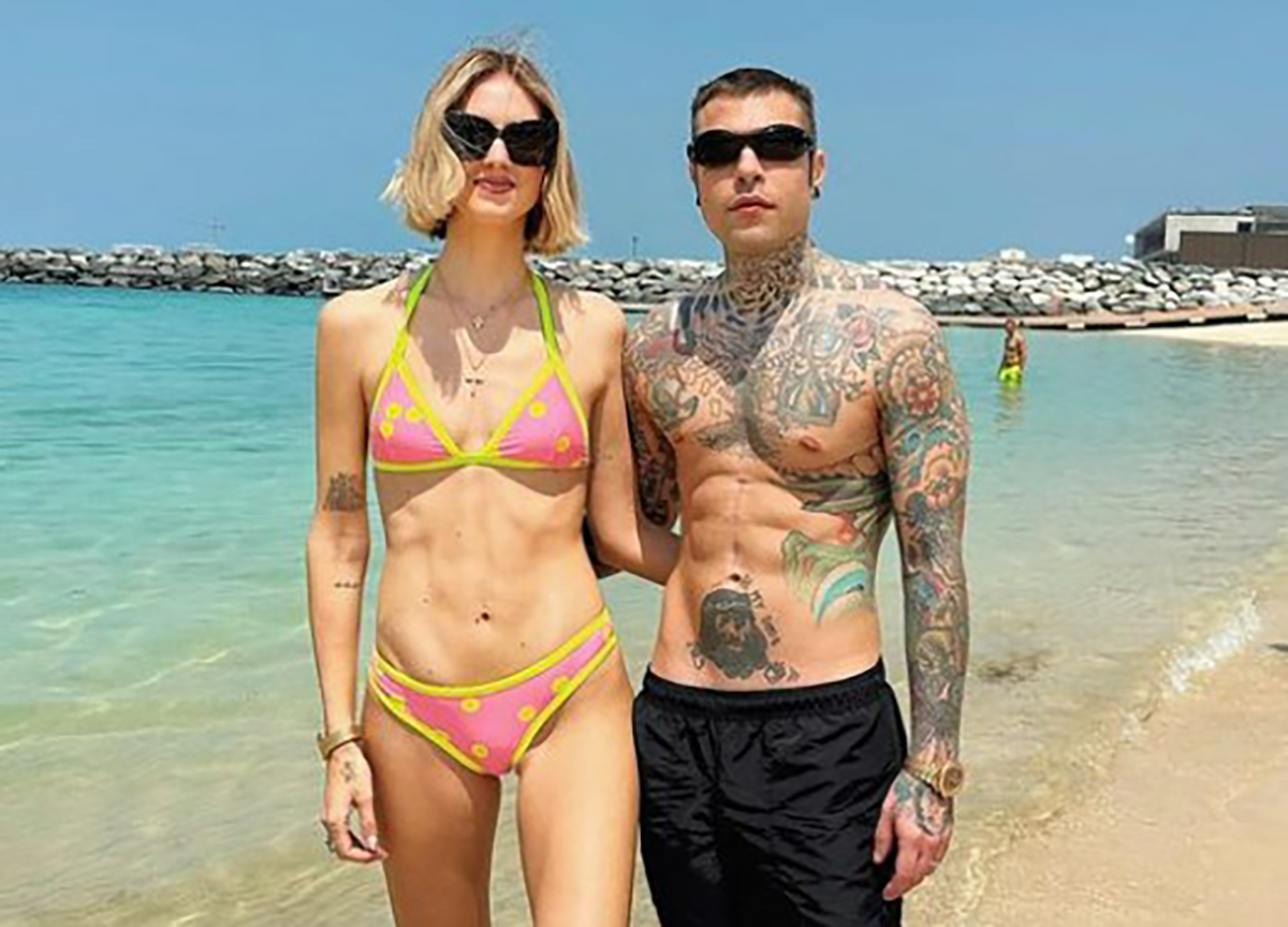 Chiara Ferragni e Fedez a Dubai Chiara Ferragni e Fedez a Dubai