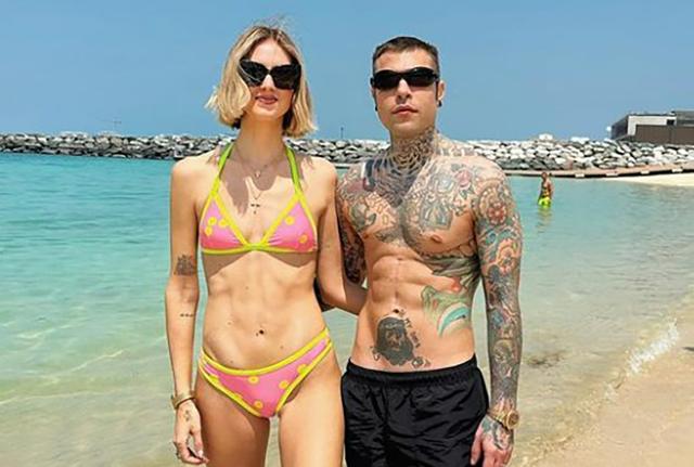 Chiara Ferragni e Fedez a Dubai Chiara Ferragni e Fedez a Dubai