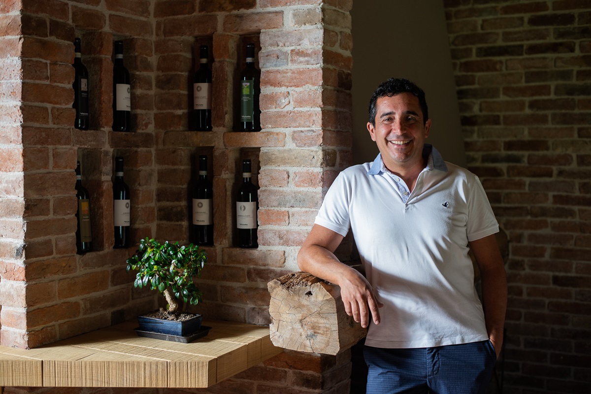Federico Nicola, proprietario dell'omonima cantina Federico Nicola, proprietario dell'omonima cantina