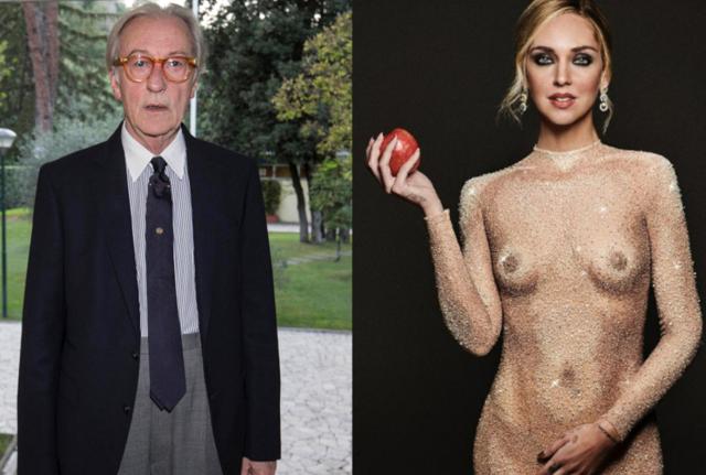 Vittorio Feltri Chiara Ferragni Vittorio Feltri Chiara Ferragni