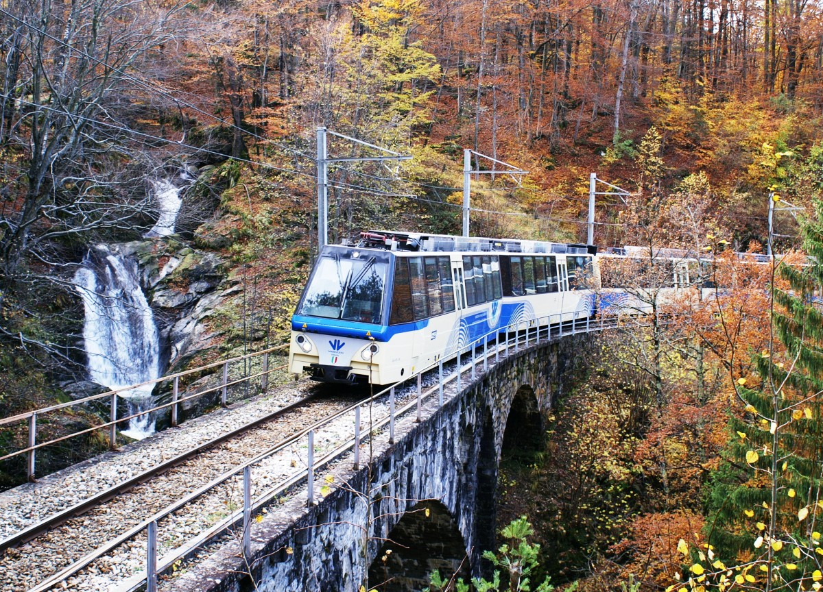 Ferrovia Vigezzina Centovalli. Foto: Davide Mura Ferrovia Vigezzina Centovalli. Foto: Davide Mura
