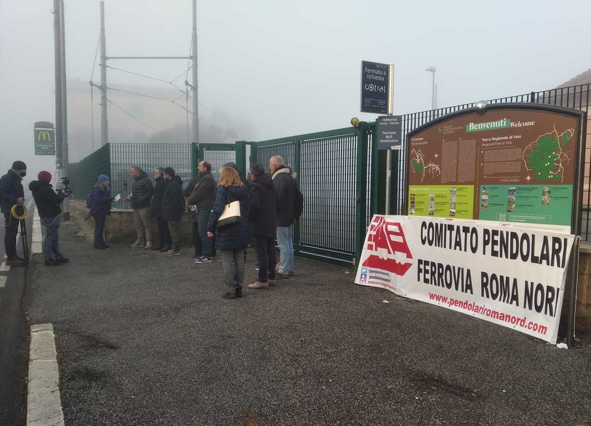 La ferrovia Roma Nord La ferrovia Roma Nord