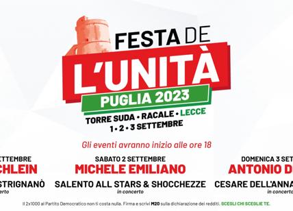 Festa regionale pugliese de l'Unità in Salento a Racale - Torre Suda