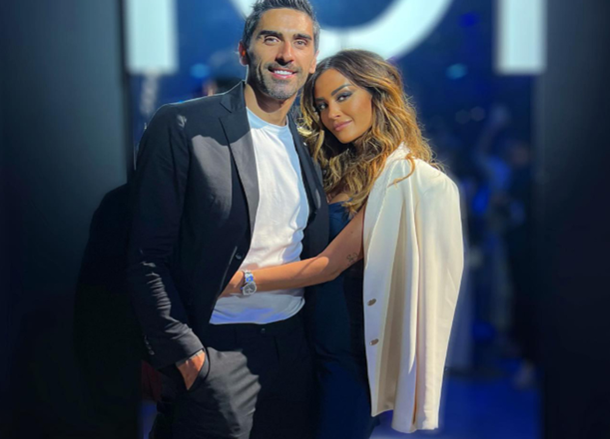 Filippo Magnini e Giorgia Palmas