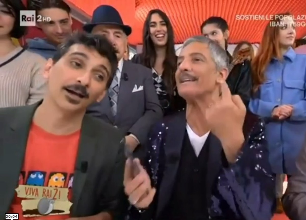 Il siparietto Fiorello-Sergio Il siparietto Fiorello-Sergio