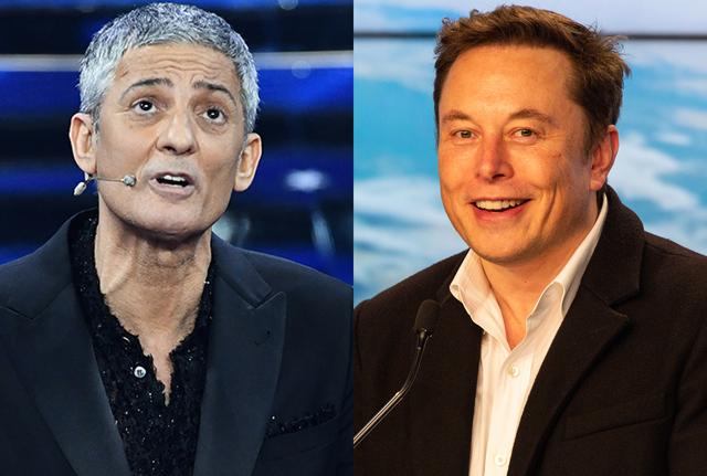 Fiorello e Elon Musk Fiorello e Elon Musk