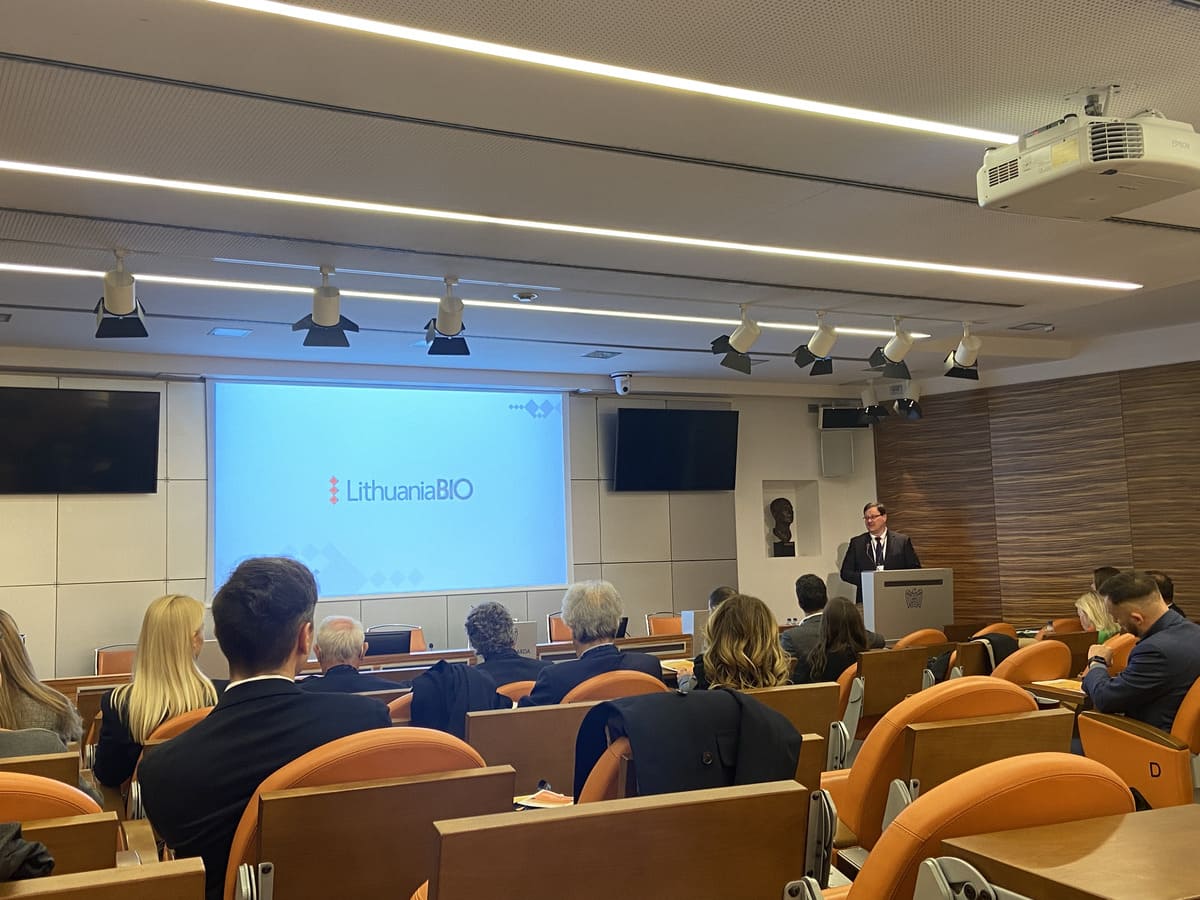 LithuaniaBIO firma MoU con Cluster Lombardo Scienze della Vita
