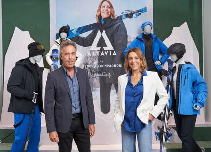 OVS lancia la nuova collezione sci "Altavia" con Deborah Compagnoni