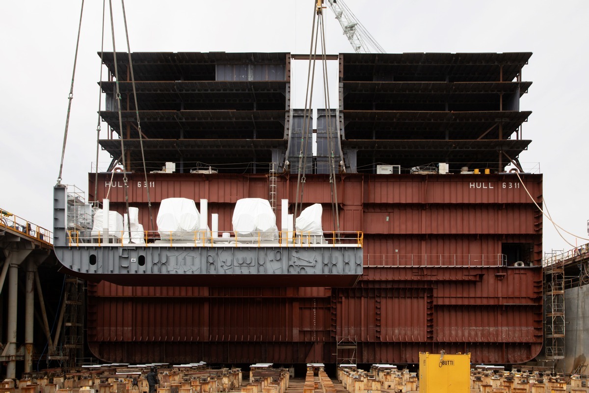 Fincantieri, a Monfalcone parte la realizzazione della nave LNG Star Princess Fincantieri, a Monfalcone parte la realizzazione della nave LNG Star Princess