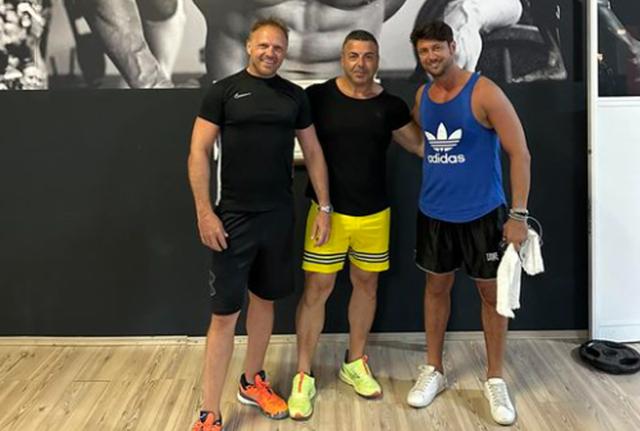 Francesco Lollobrigida, il proprietario della palestra ToniFit a Ceglie Messapica Antonio Urso e Andrea Giambruno Francesco Lollobrigida, il proprietario della palestra ToniFit a Ceglie Messapica Antonio Urso e Andrea Giambruno