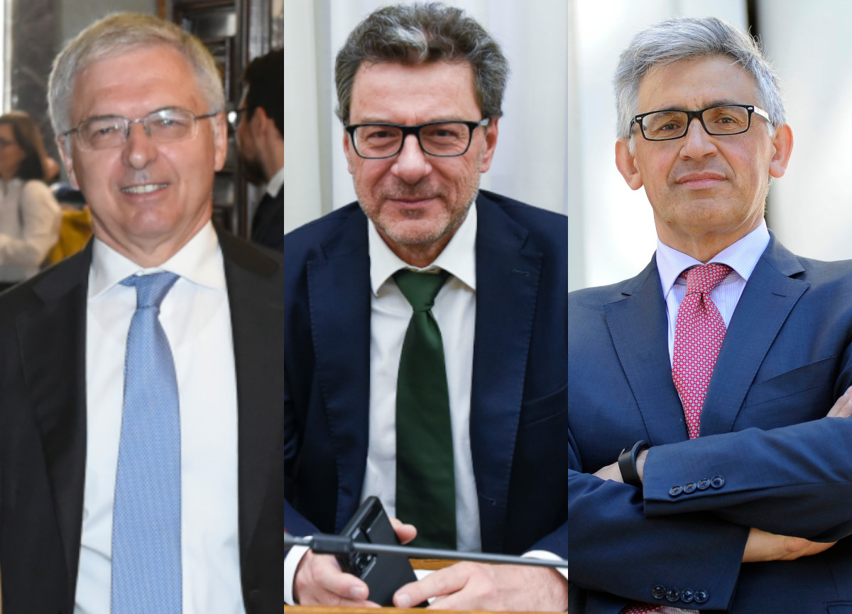 Daniele Franco Giancarlo Giorgetti Piero Cipollone