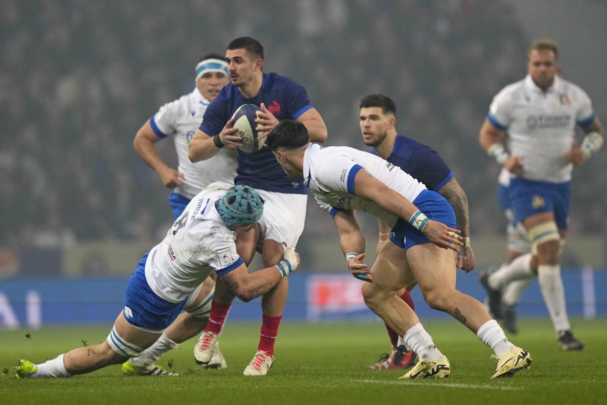 Francia Italia rugby sei nazioni