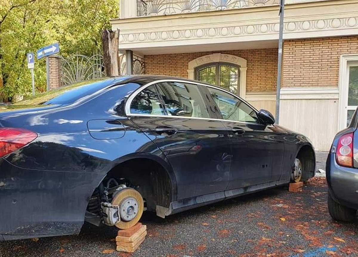 Record di furti d'auto a Roma Record di furti d'auto a Roma