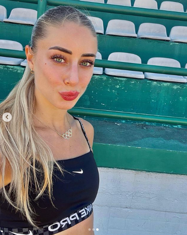 Gaia Sabbatini, selfie di compleanno e grande secondo posto in pista (Instagram gaia_sab99)