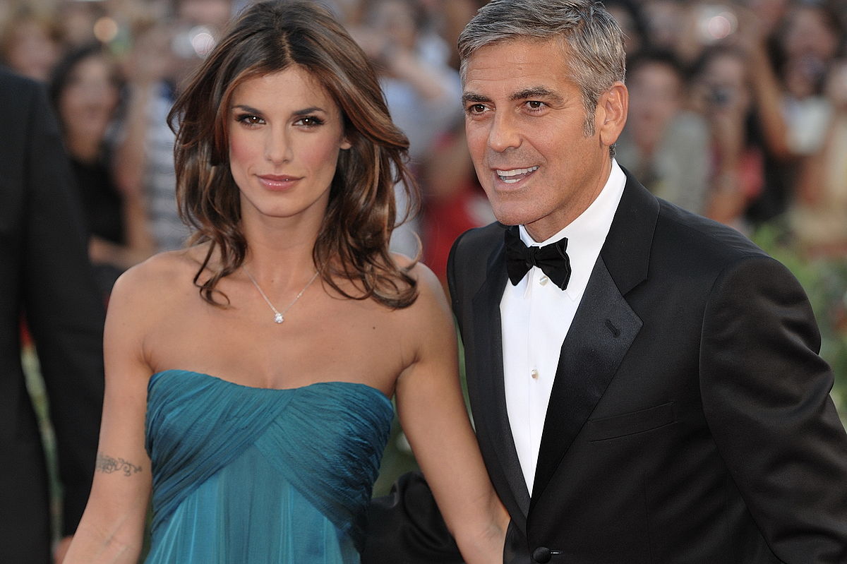 George Clooney Elisabetta Canalis