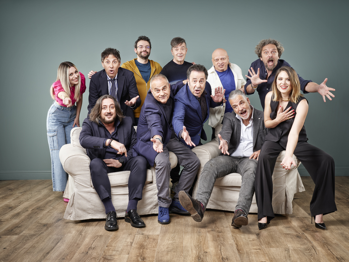 Il cast di GialappaShow Il cast di GialappaShow