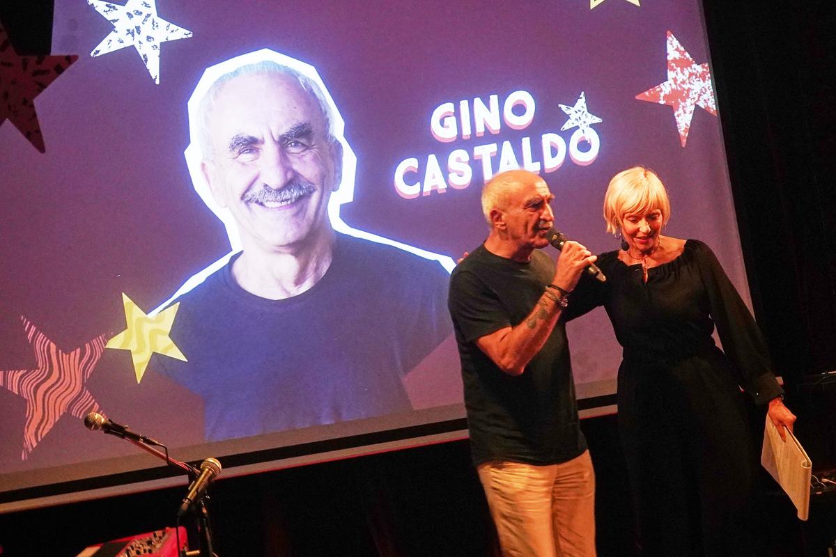 Gino Castaldo sul palco di Accademia della Stella 2023