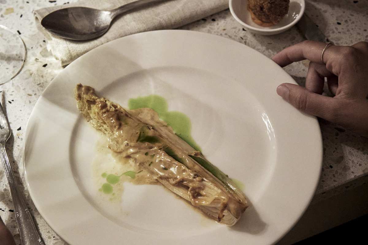 Giolina Cavolo cinese, kimchi e burro di arachide di Davide Marzullo (1)