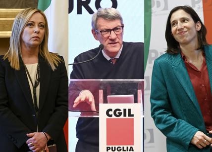 Meloni alla Cgil, Schlein non gradisce. Pd vuole Landini per sé. E in FdI...