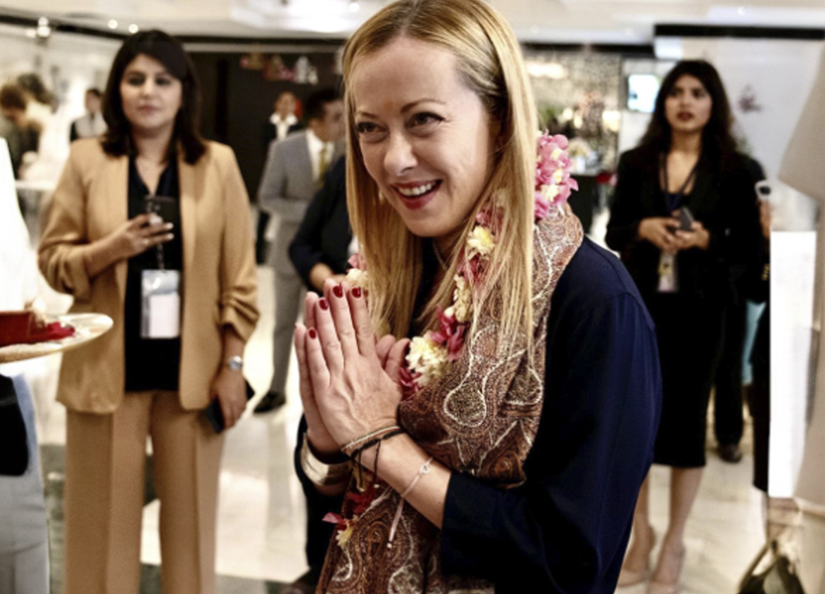 La Presidente Giorgia Meloni in India per il G20 La Presidente Giorgia Meloni in India per il G20