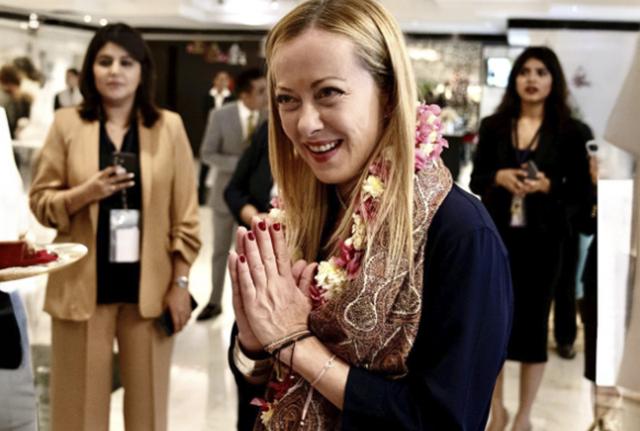 La Presidente Giorgia Meloni in India per il G20 La Presidente Giorgia Meloni in India per il G20